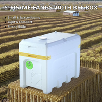 New Langs troth Bee Hive Box 6 Rahmen Imkerei Bienenstock für Bienen farmen 1 Jahr Garantie