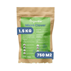 Micro Clover - (1500 G - 750 M2) - Trèfle de pelouse - Pur - Blanc - Herbe - Gazon - Product Image 1