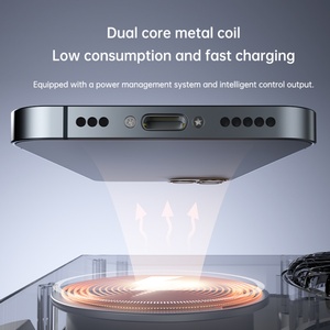 2025 New Desktop Fan Wireless 2400mah Mobile Phone Charging Stand, Featuring Lightweight, Quiet Operation and Powerful Wind Fan - Product Image 5