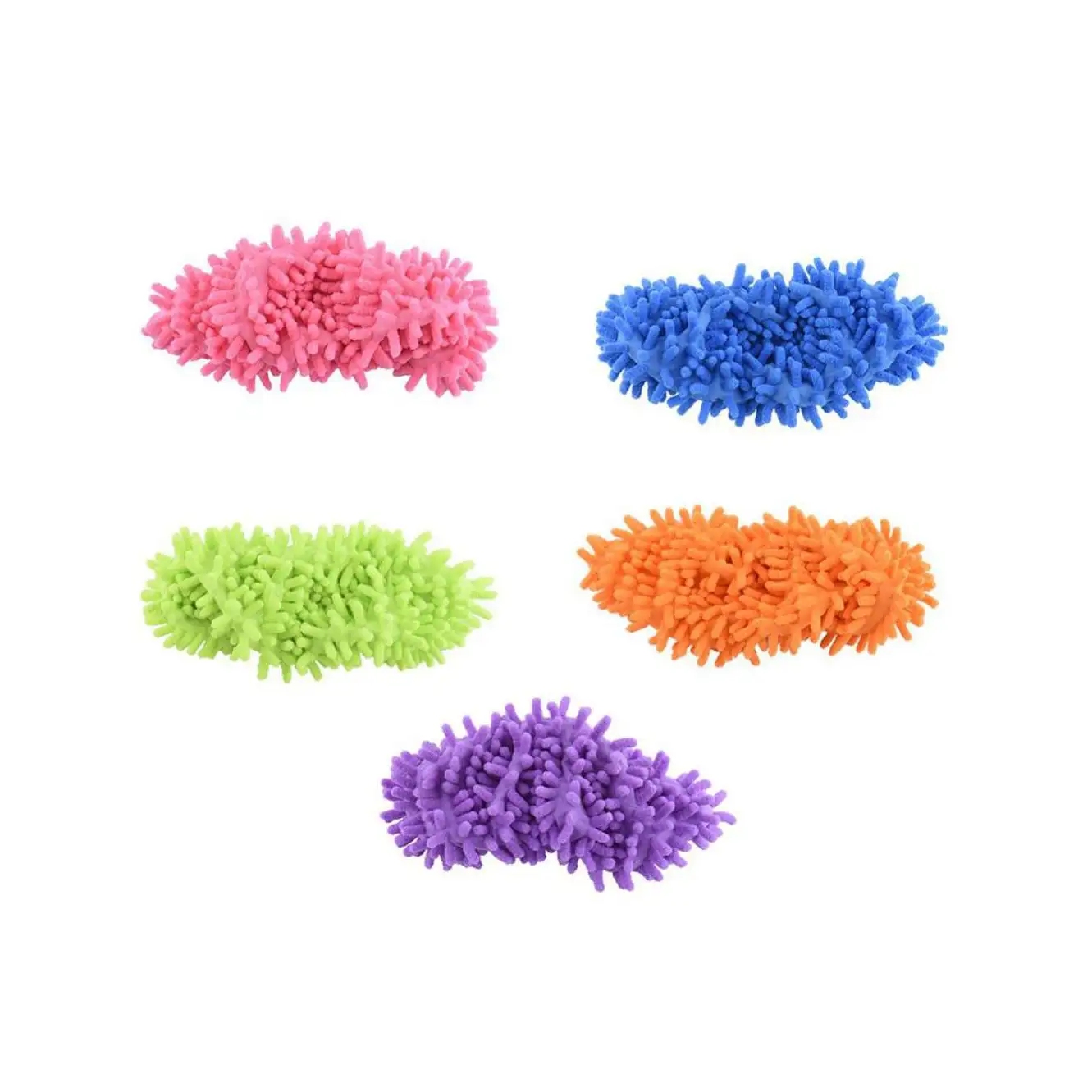 1pcs Top Fashion Special Offer Polyester Solid Dust Cleaner House Bathroom Floor Shoes Cover Cleaning Mop Slipper