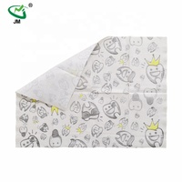 Bavoir dentaire jetable blanc étanche à 3 plis de 13 ''x 18'' Instrument en papier blanc imprimé certifié ISO dans l'emballage du sac