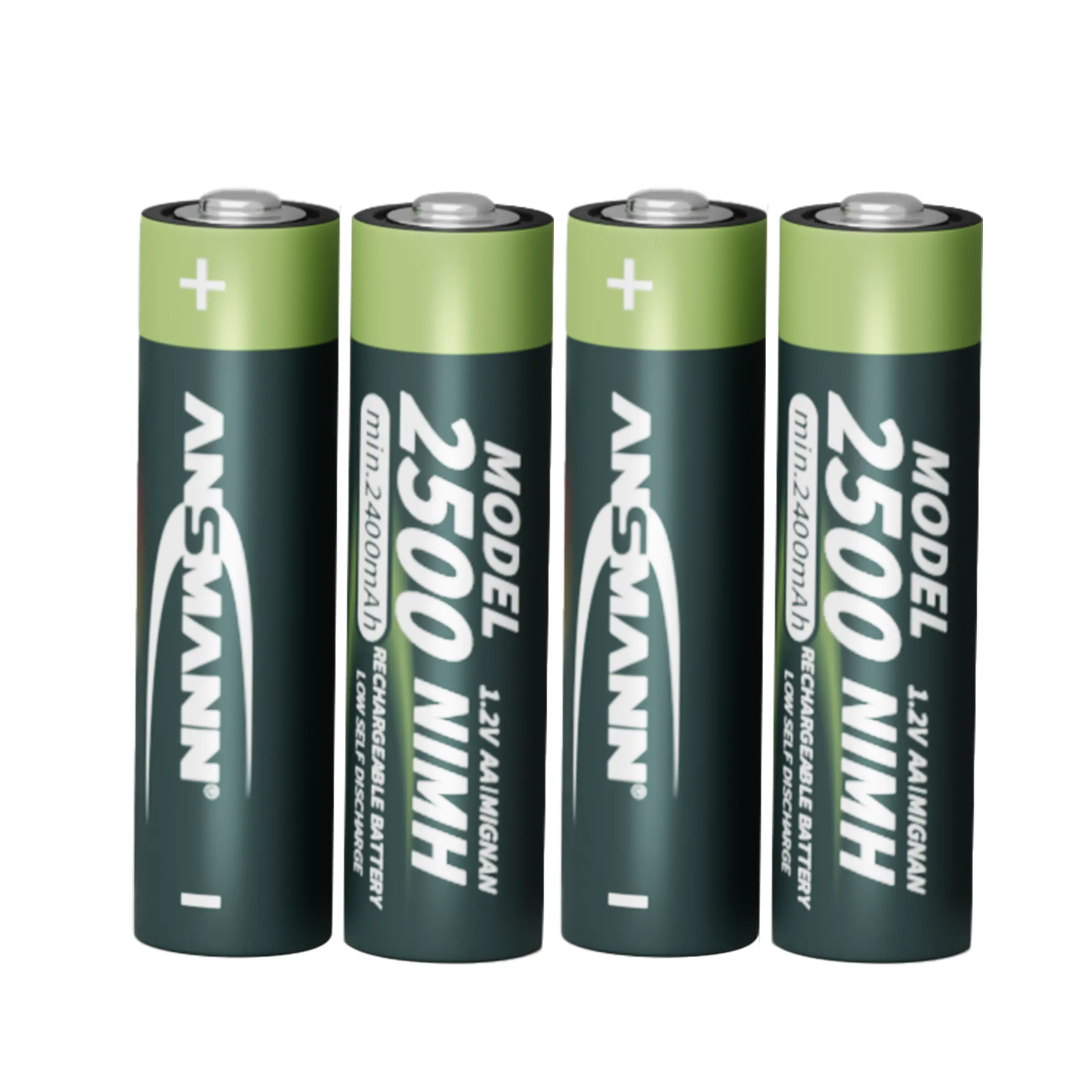 Ansmann nhà máy NiMH AA 2500mAh 1.2V AA có thể sạc lại pin AA NiMH Pin