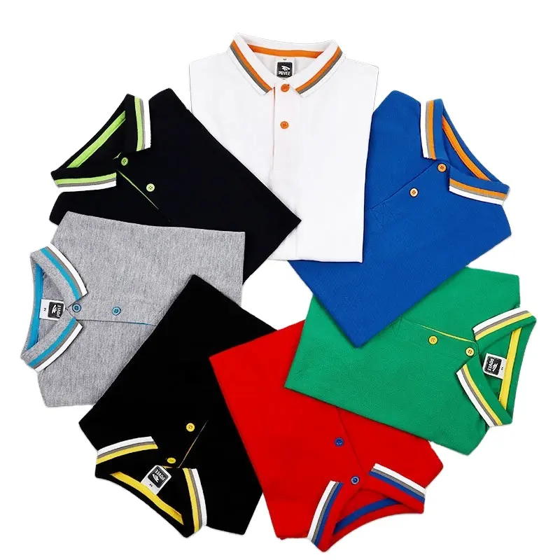 1 Stück benutzer definiertes Logo Großhandel Hochwertige Plain Herren Golf Revers Polo Shirt für Sport Männer Casual Smart Embroidered Herren Polo