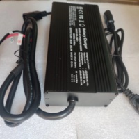 Chargeur rapide 12V 20a DC 14v 14.4v 14.6v lithium ion LiFePo4 chargeur de batterie pour Scooter e-bike, e-moto, bus touristique,
