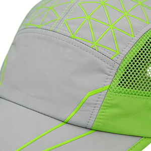 Gorra Deportiva de 5 Paneles Personalizada con Logotipo Promocional, de Secado Rápido, Transpirable, Impermeable, de Poliéster Oxford, para Correr al Aire Libre, con Corte Láser - Product Image 2