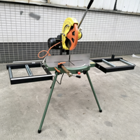 Scie à onglet rotative JS305 de 12 pouces, 1,1 kW, lame de 305 mm, coupe à 45 et 90 degrés, avec butée de positionnement CNC pour portes et fenêtres