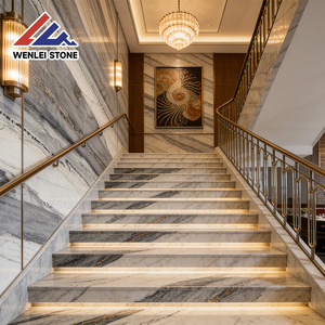 Venta Especial: Losa <span class=keywords><strong>de</strong></span> Mármol Azul Paisaje, 18mm <span class=keywords><strong>de</strong></span> Grosor, Acabado Pulido, para Cocina y Comedor al Aire Libre, Venta al Por Mayor <span class=keywords><strong>de</strong></span> la Fábrica <span class=keywords><strong>de</strong></span> Mármol Wenlei - Product Image 6