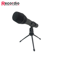 Microphone de chant USB GAM-U23 Recordio Iron Triangle pour ordinateur, avec moniteur intra-auriculaire, pour téléphone portable, karaoké national et diffusion en direct