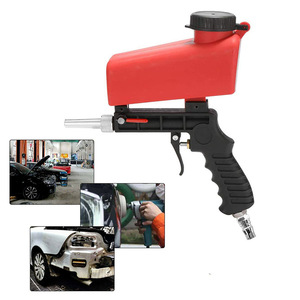 Handheld <b>Sandblasting</b> Gun Pneumatic Mini 90psi High Pressure Rust Removal Degreasing Equipment - Product Image 2