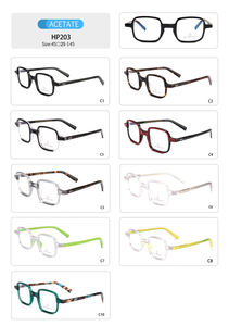 Chuangshi Optical 2021 Gafas de moda Marcos ópticos de acetato Mazzucchelli de alta calidad Italia <span class=keywords><strong>HP203</strong></span> - Product Image 6