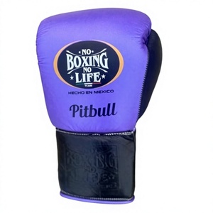 No Boxing No Life Guantes de Cuero Genuino de Piel de Vaca Estilo Mexicano con Cordones Ligeros que Absorben la Humedad para Entrenamiento y Sparring - Product Image 2