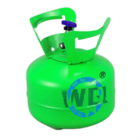 Kit de ballons WIN-Q 7L en acier Helio avec pression de 400 Psi pour 20 ballons en latex