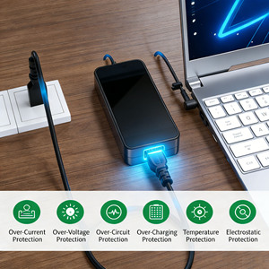 Chargeur <span class=keywords><strong>pour</strong></span> <span class=keywords><strong>ordinateur</strong></span> <span class=keywords><strong>portable</strong></span> 65W, adaptateur secteur 19,5V 3,33A <span class=keywords><strong>pour</strong></span> <span class=keywords><strong>ordinateur</strong></span> <span class=keywords><strong>portable</strong></span> <span class=keywords><strong>HP</strong></span>, connecteur à embout bleu 4,5*3,0mm, remplacement du chargeur secteur - Product Image 6