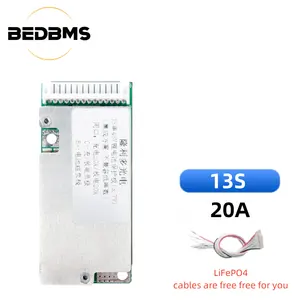 BETT Elektro fahrzeug Solar Pcb Board Speicher Smart Lithium Lifepo4 Batterie Bms System 15S 16S 48V 120A 150A 200A