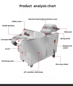 Machine Industrielle et Commerciale Très Vendue pour la Transformation des Pommes de Terre et la Découpe des Légumes en Acier Inoxydable - Product Image 6
