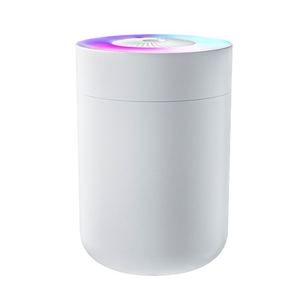 2026 New Arrival 500Ml H2o Portable Mini Car Ultrasonic <b>Essential</b> Oil Diffusers Night Light Usb Air Humidifier - Product Image 2
