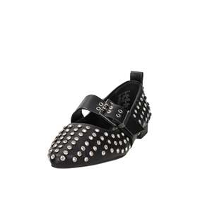 Ballerine da Donna Xti Nere con Borchie, Scarpe Basse a Punta - Product Image 2