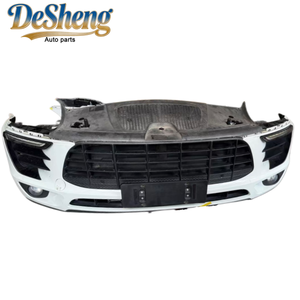 Matériaux épais, pour Porsche Macan 95B, ensemble complet de la partie avant, pare-chocs, phares LED, calandre, ailes, radiateur, volets de calandre ; en promotion, prix bas - Product Image 4