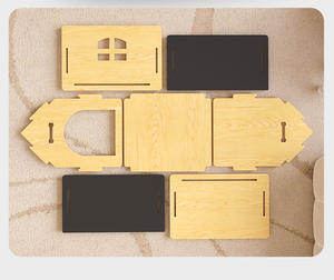 Massief Patroon Houten Hond-En Kattencabine Nieuw Indoor Buitenshuis Met Knopsluiting Raam Groothandel Huisdierenhuizen En Meubels - Product Image 3