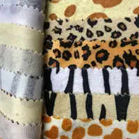 60 Tiger Print Velvet Fabric at Rs 70/meter, Printed Velvet Fabric in  Surat