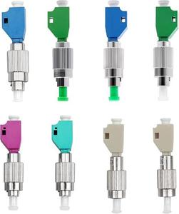 Adaptateur Fibre Optique Mixte SC LC FC <span class=keywords><strong>ST</strong></span> à Coque Métallique Durable avec Manchon d'Alignement Céramique pour Système de Communication de Montage - Product Image 5