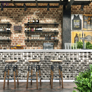 Set Bancone Bar Personalizzato di Nuova Concezione con Mosaico 3D di Alta Qualità per Ristoranti e Bar - Product Image 3