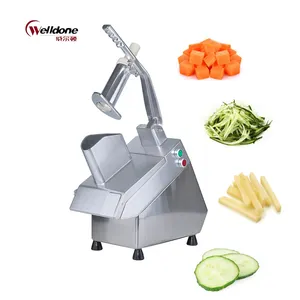 Professional Food Processor Vegetable Cutter Onion Chopper Vegetable Cabbage Potato Chips Slicer Electric Potato Cutter Machine