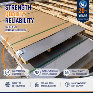 410 HL Finish 10mm 1000mm 4'x8' Hot <b>Rolled</b> AISI Stainless Steel Sheet with High Corrosion Resistance - Product Image 1