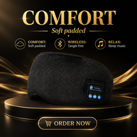 Nouveau Bandeau Sportif Bluetooth avec Écouteurs pour Yoga et Sommeil, Musique pour la Méditation