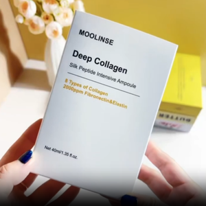 Ampoule de collagène en peptides MOOLINSE, tube à aiguille pour hydratant <span class=keywords><strong>liquide</strong></span> pour le visage, 40 ml, ampoule de soie, utilisation à domicile, anti-rides, resserrement des pores - Product Image 6