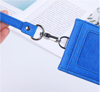 Großhandel Leder ID-Karten halter Promotion Luxus Kreditkarten inhaber Leder Mini Visitenkarte halter für Männer Frauen