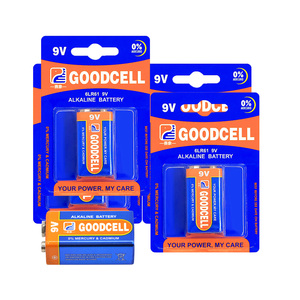 GOODCELL migliore etichetta <span class=keywords><strong>9V</strong></span> 6 lr61 <span class=keywords><strong>batteria</strong></span> primaria alcalina per utensili elettrici elettrodomestici e elettronica di consumo certificata CE - Product Image 4