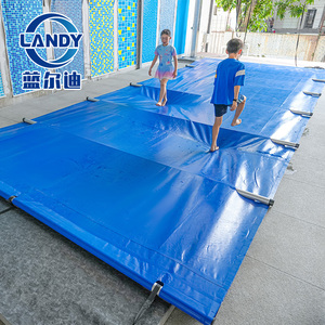 Cubierta para <span class=keywords><strong>Piscina</strong></span> de PVC Antipolvo, Resistente al Desgaste, <span class=keywords><strong>Transitable</strong></span>, para Piscinas Enterradas - Product Image 2