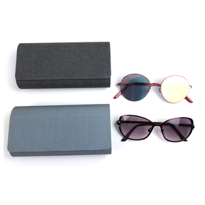 Shinetai OEM PU 2 Khe Cắm Kép Kính Râm Trường Hợp Da Nhiều Kính Mắt Quang Học Trường Hợp - Product Image 2