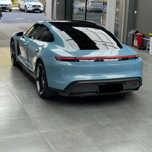 Vinilo Autoadhesivo Carkoo Azul Cristal de Hielo, Rollo de Película Protectora de Pintura de PVC con Efecto Leopardo, Súper Elástico para Carrocería - Product Image 2