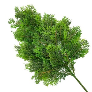 Ramas de árbol de Navidad ultra realistas de pino, ciprés, arborvitae y pino Kumara, con hojas y agujas de plástico artificial de primera calidad. - Product Image 6