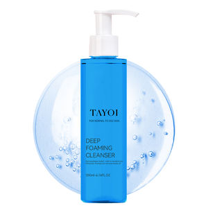 Nettoyant Visage <span class=keywords><strong>Moussant</strong></span> <span class=keywords><strong>Purifiant</strong></span> Nettoyage Profond Pores Contrôle Sébum Hydratant <span class=keywords><strong>Gel</strong></span> Peaux Sensibles - Product Image 1