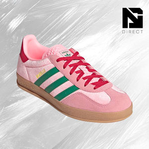 Adidas Gazelle Indoor Wmns 'glow Pink Court Green' Chaussures de sport pour femmes Nouveaux styles Baskets décontractées pour femmes - Product Image 2