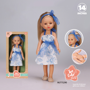 Muñecas Reborn de 14 pulgadas al por mayor, juguetes realistas para niña, vestido de princesa, silicona realista, regalos para niña - Product Image 2