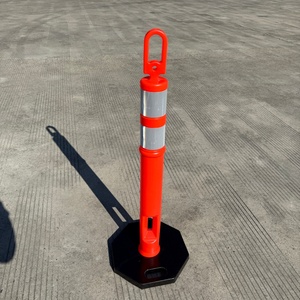 ベストセラー射出成形高品質都市道路用警告ポスト（可搬式） - Product Image 1