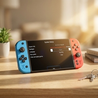 G90 Spielekonsole 7'' Großer IPS-Bildschirm WLAN Online-Kampf Tragbare Handheld-Spielekonsole Unterstützt HD-TV-Ausgang für Einzelhandelsgeschäfte