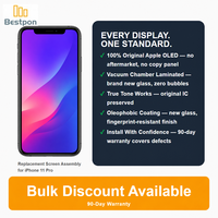 Ersatz für iPhone 11 Pro OLED-Bildschirm-Baugruppe, Glas-Ersatz Generalüberholt, Original-Panel und IC, Klasse A