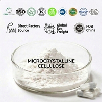Poudre de cellulose microcristalline de qualité alimentaire, certification casher et halal, MCC102, cellulose microcristalline pour excipients de capsules