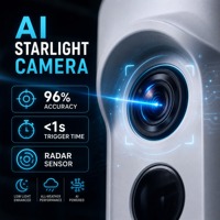 Système de stationnement intelligent le long de la route avec reconnaissance de plaques d'immatriculation, alimenté par énergie solaire, sans fil, étanche IP68, 4G