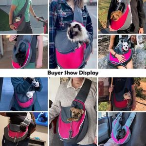 Free Sample Custom Pet <b>Dog</b> <b>Sling</b> sports Breathable Mesh Travel Safe <b>Sling</b> Leisure Leisure sports backpack - Product Image 3