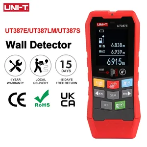 UNI-T Wall UT387E UT387S UT387LM 4 1 Metal Detector Wood Stud Finder AC Voltage Live <b>Cable</b> Wires Depth <b>Tracker</b> - Product Image 2