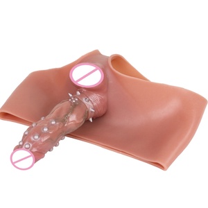 FAAK Wholesales Hollow Strap on <b>Dildos</b> With Spikes <b>Dildo</b> Pants for Couple Sexing - Product Image 4