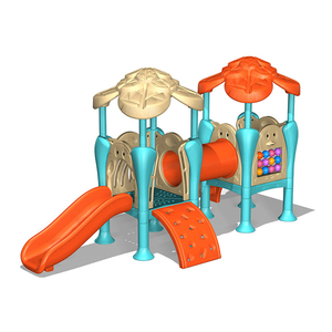 Küçük kapalı/açık LLDPE çocuklar çocuk kaydırağı ekipmanları yaş 3 + maksimum kapasite 5 promosyon zemin seviyesi oyun parkı kullanımı - Product Image 4