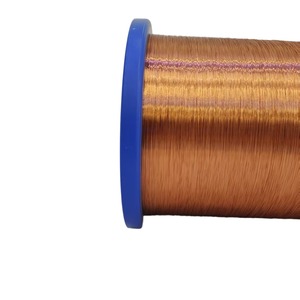 0.250MM kawat tembaga berenamel untuk motor presisi kecil lilitan kumparan instrumen listrik warna tembaga terinsulasi Polyurethane