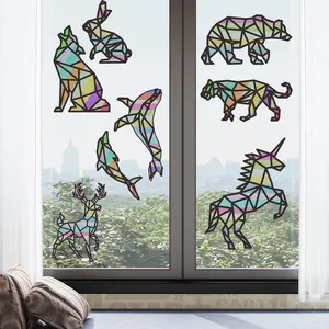 Set di giocattoli creativi per bambini fai-da-te Kit Suncatcher in tessuto per decorazioni per finestre